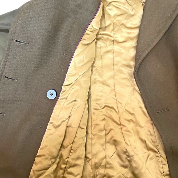 vince Camuto Double Breasted Wool Military Style Peacoat - Picture 10 of 14